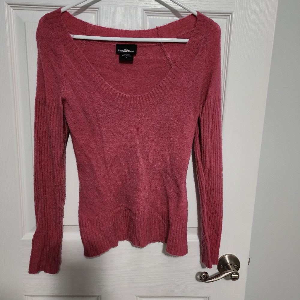 Pink Sweater